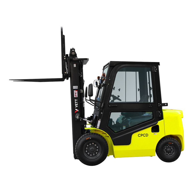 1 - Дизельный погрузчик с кабиной YETT CPCD30-XC5K2-M400-3W-K