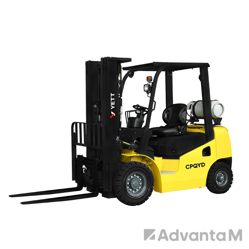 Газ-бензиновый погрузчик YETT CPQYD30-RC1K2-ZSM480-SS