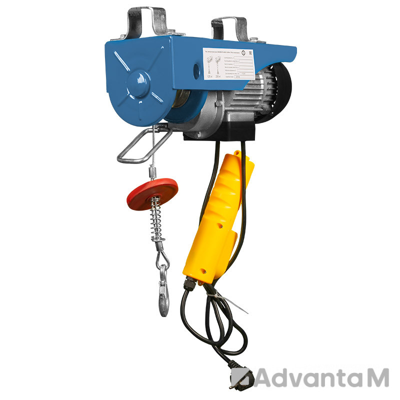 Таль электрическая мини стационарная (220В, 250/500кг, 12/6м) GEARSEN PA 25012 - 2
