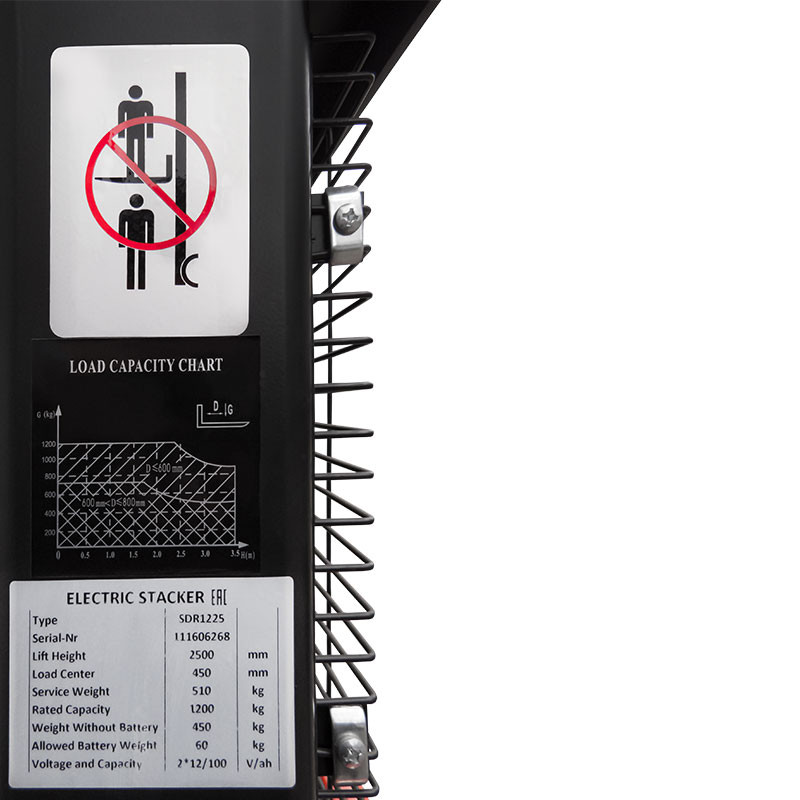 8 - Самоходный штабелер PROLIFT SDR 1525