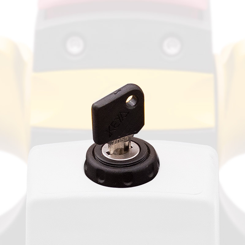 1 - Замок включения питания для штабелеров SDR1030/1235, SDR1545S, для тележек SD15 