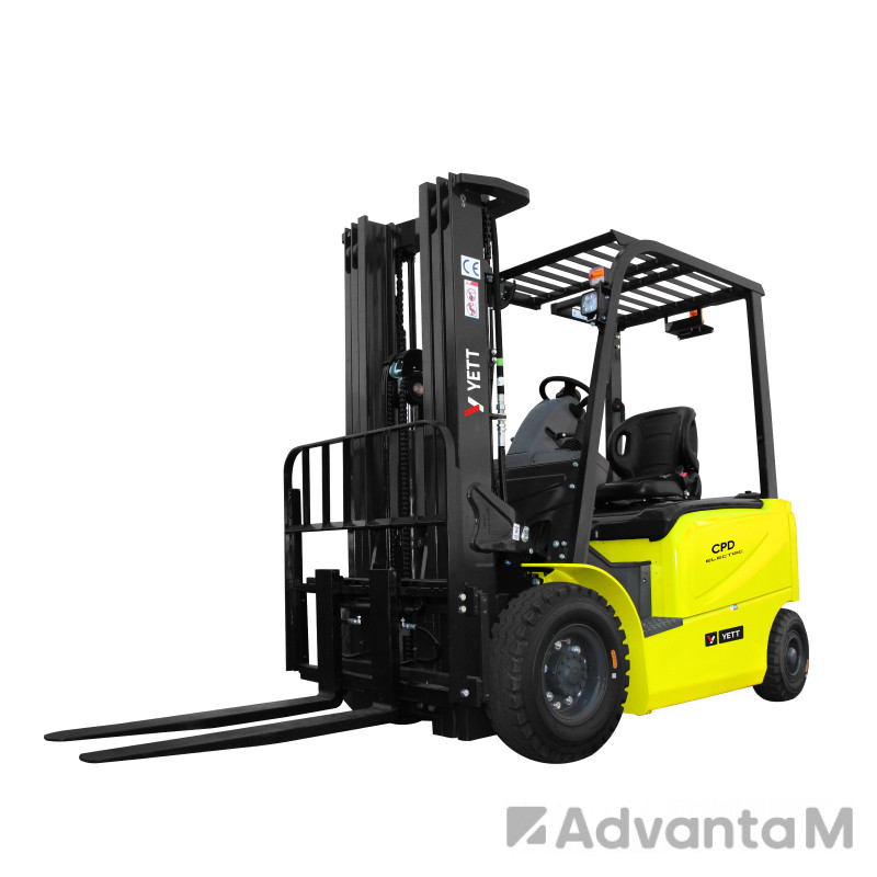 Электрический погрузчик YETT CPD15-A3H4-M-ZSM540-3W