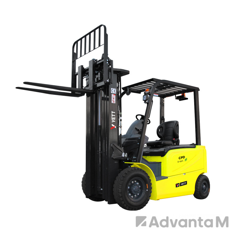 Электрический погрузчик YETT CPD15-A3LIH4-M-ZSM540-3W - 3