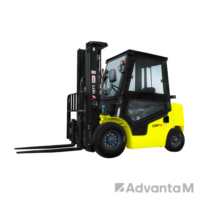 Дизельный погрузчик с кабиной YETT DRP15-WS5K2-M300-3W-K - 1