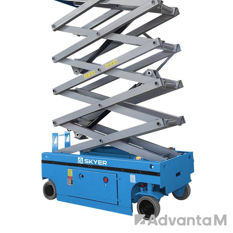 Самоходный ножничный подъемник с выдвижной платформой SKYER PL1245 - 3